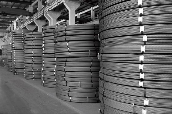 10.7mm Reinforced Concrete Steel Rods Prestressed Bar