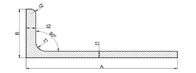 Grade Ah36 Kr Class Inverted Angle Bar For Shipbuilding